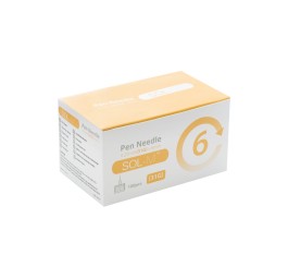 SOL-M Pen aiguille 31G 0.25mmx6mm 100 pce