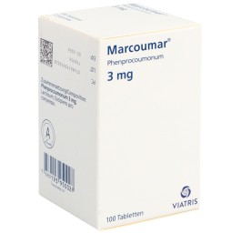 MARCOUMAR cpr 3 mg fl plast 100 pce