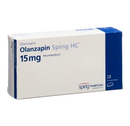 OLANZAPINE Spirig HC cpr pell 15 mg 28 pce