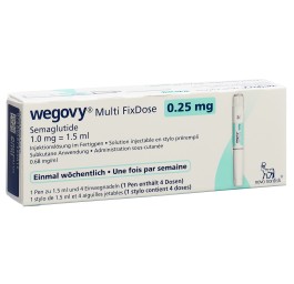 WEGOVY Multi FixDose sol inj 0.25 mg