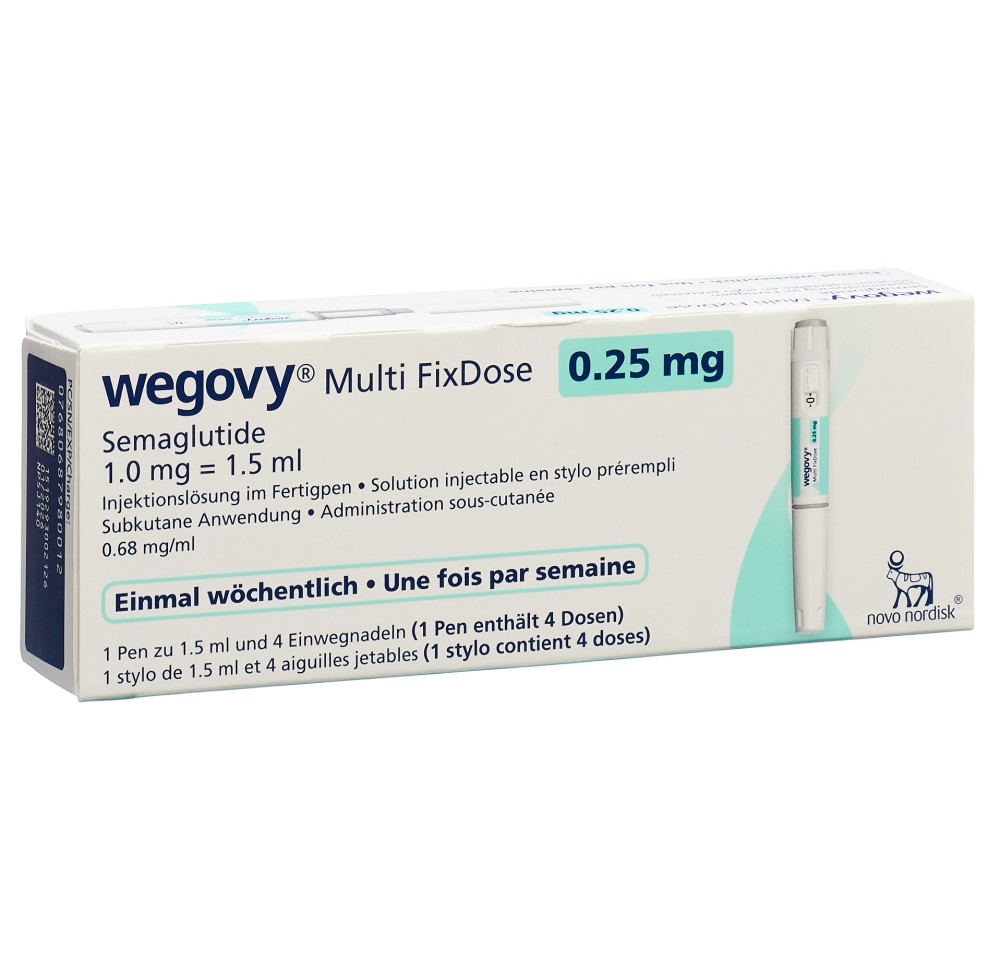WEGOVY Multi FixDose sol inj 0.25 mg