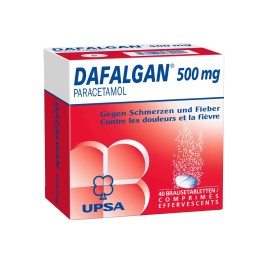 DAFALGAN cpr eff 500 mg 40 pce