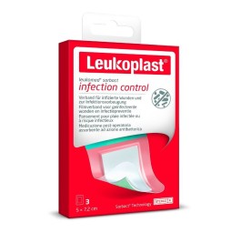 LEUKOPLAST Leukomed Sorbact 7.2x5cm st 3 pce