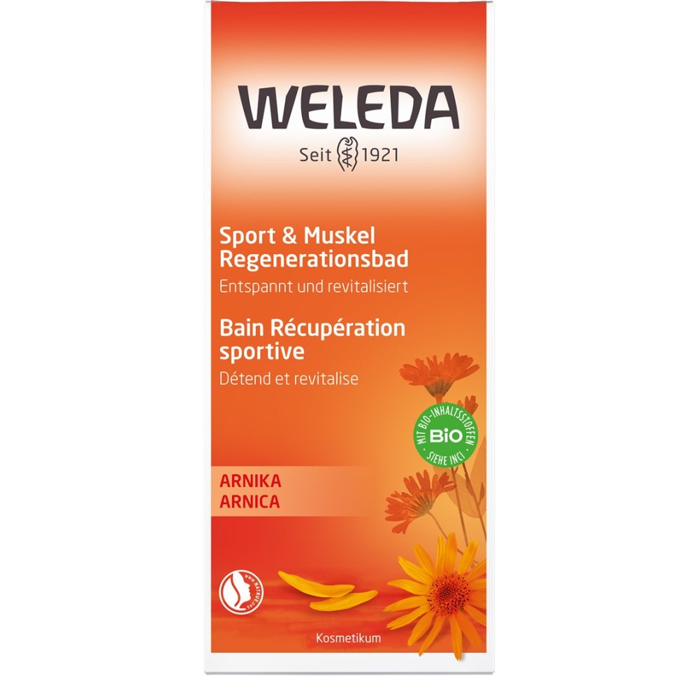 WELEDA bain récupération sportive arnica 200 ml