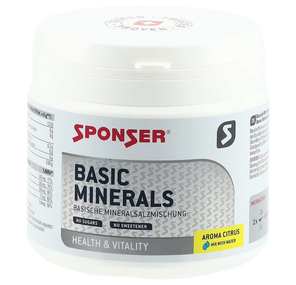 SPONSER Basic Minerals pdr citrus bte 400 g SPONSER Basic Minerals pdr citrus bte 400 g
