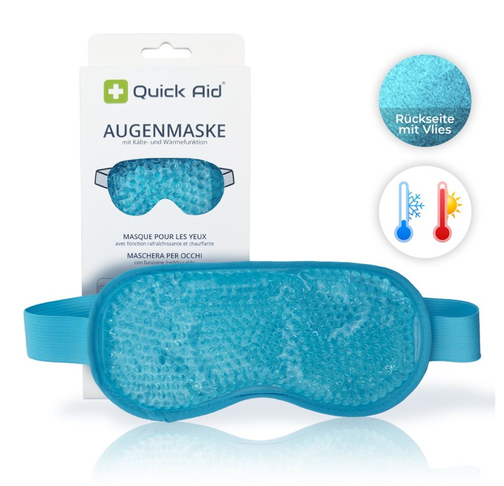 QUICK AID Masque yeux fonct rafraîch et chauffa QUICK AID Masque yeux fonct rafraîch et chauffa