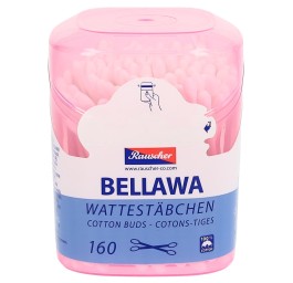 BELLAWA coton-tiges boîte ronde 160 pce
