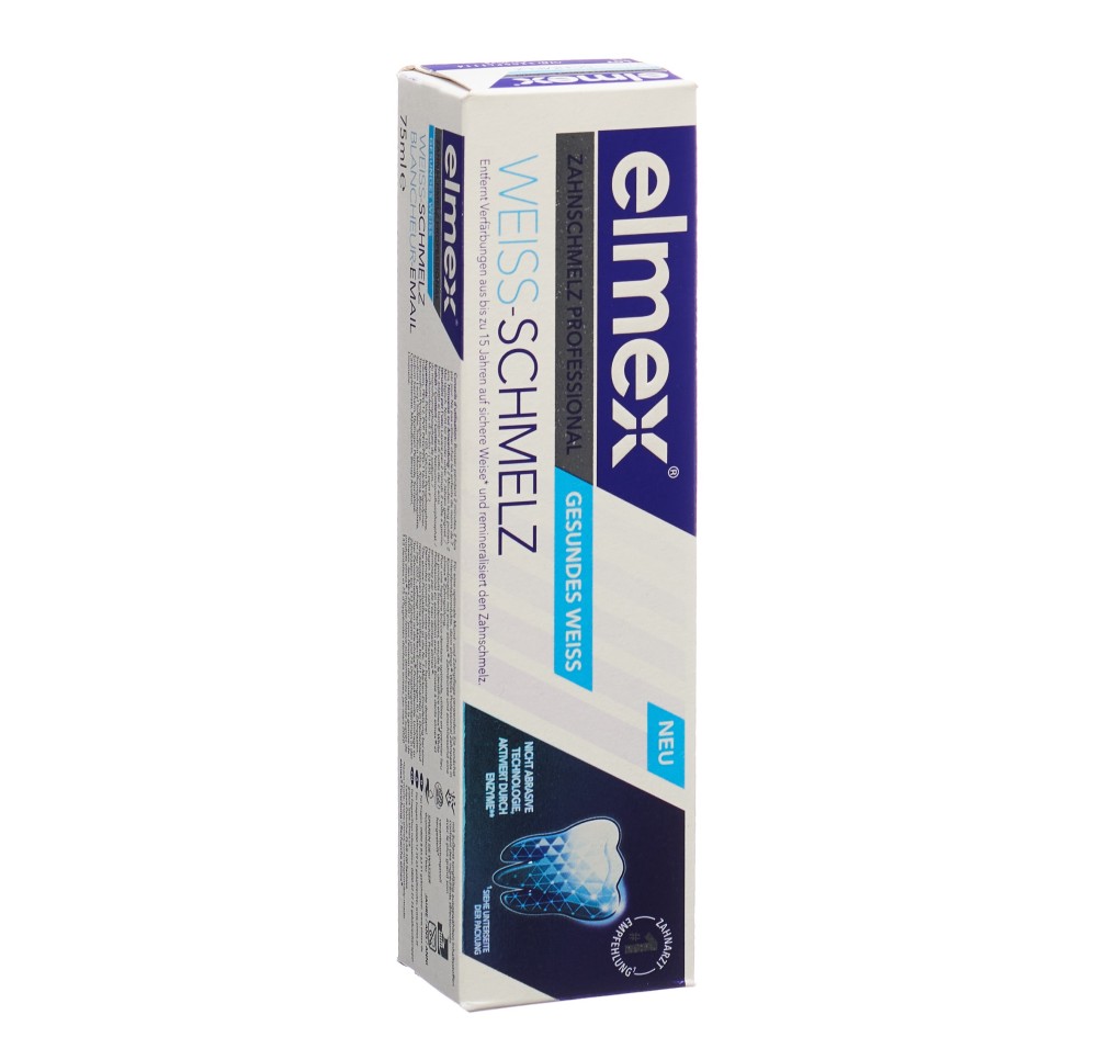 ELMEX ENAMEL PROF dentifrice opti-éma blanch 75 ml