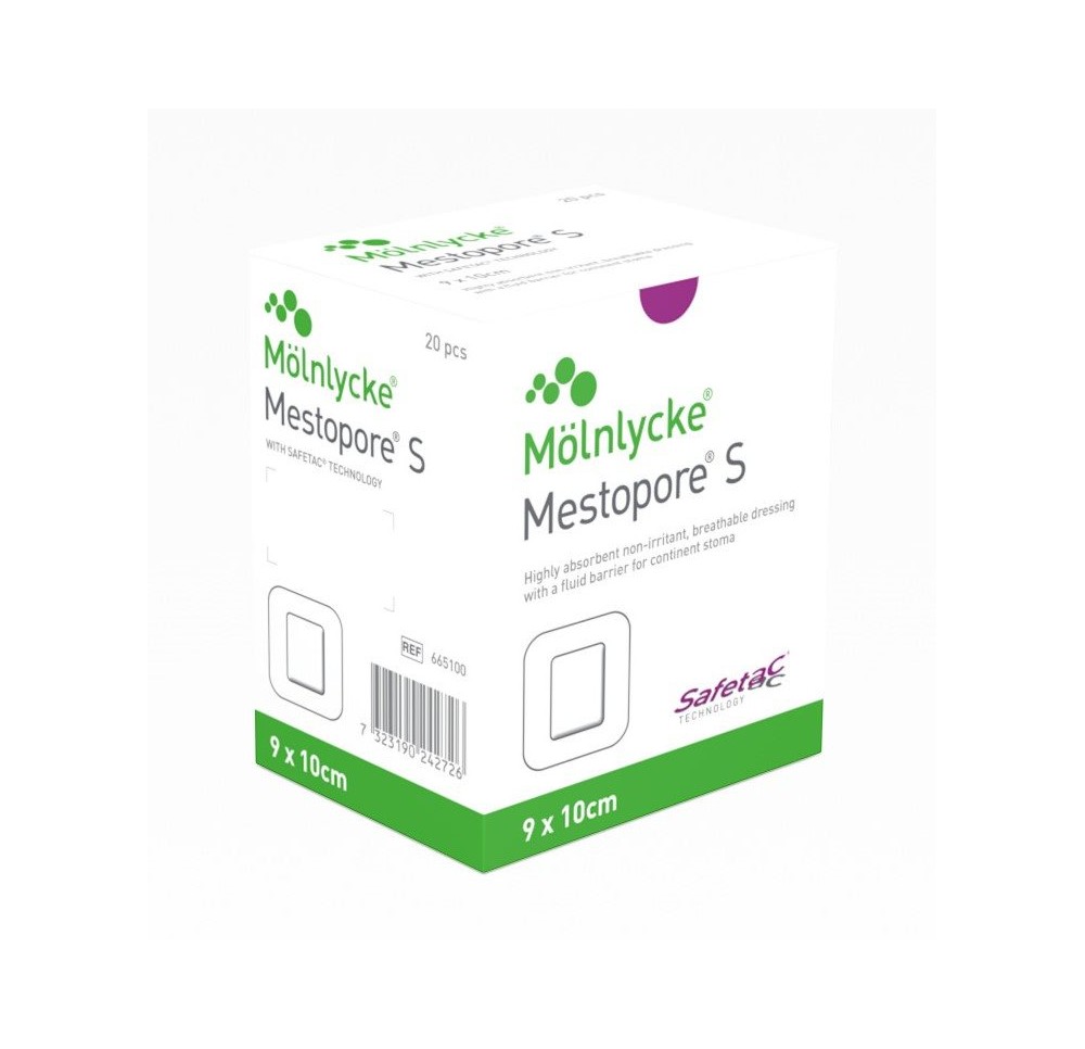 MESTOPORE S 9x10cm non stérile 20 pce