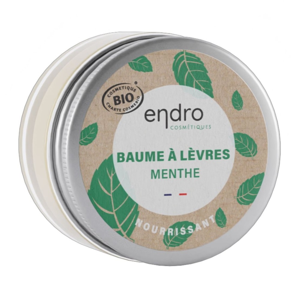 ENDRO baume à lèvres nat menthe verre 15 ml