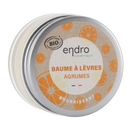 ENDRO baume à lèvres nat agrumes verre 15 ml