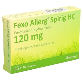 FEXO ALLERG Spirig HC cpr pell 120 mg 10 pce