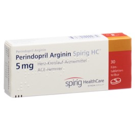 PERINDOPRIL ARGININE Spirig HC 5 mg 30 pce