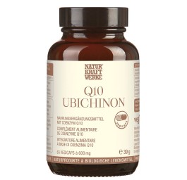 NATURKRAFTWERKE Q10 Ubichin vegicaps 600 mg 65 pce