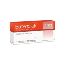 BUDENOFALK supp 4 mg 12 pce