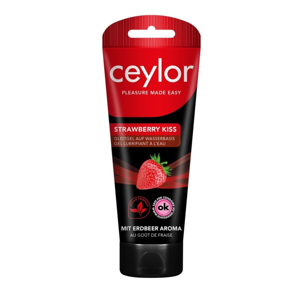 CEYLOR Lubrifiant Strawberry Kiss tb 100 ml