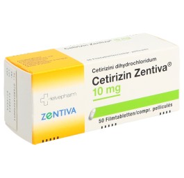 CETIRIZIN Zentiva cpr pell 10 mg 50 pce