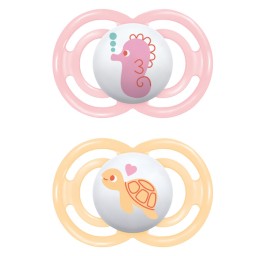 MAM Perfect lolette sil 6-16m Girl 2 pce