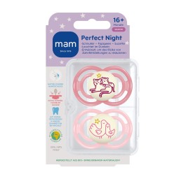 MAM Perfect Night lolette sil 16-36m Girl 2 pce