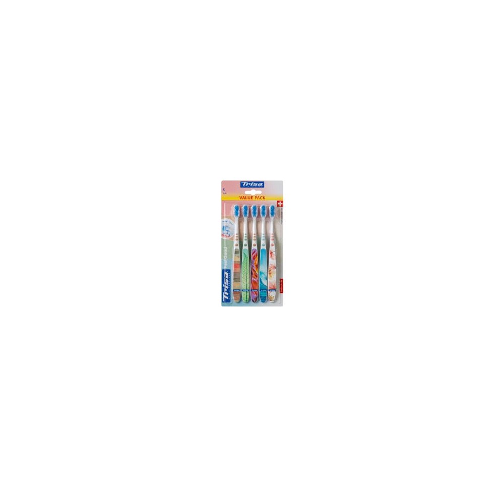 TRISA Feelgood brosse à dents soft 5 pce