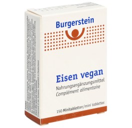 BURGERSTEIN Eisen cpr vegan bte 150 pce