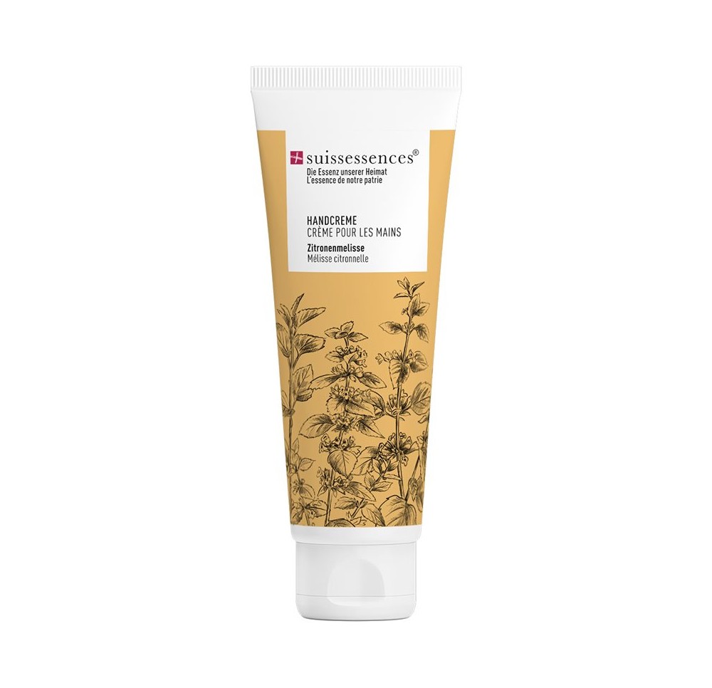SUISSESSENCES Crème mains melisse citronn 75 ml SUISSESSENCES Crème mains melisse citronn 75 ml