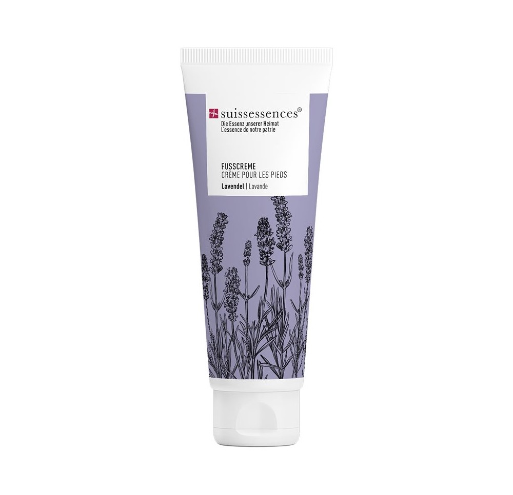 SUISSESSENCES Crème pour pieds lavande tb 75 ml