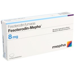 FESOTERODIN Mepha cpr ret 8 mg 14 pce