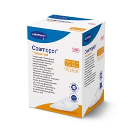 COSMOPOR transparent 5x7.2cm stérile 50 pce