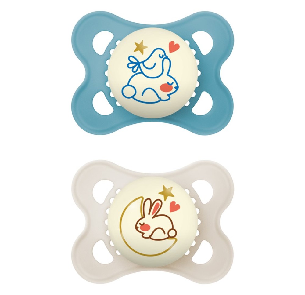 MAM Night lolette sil 0-6m Boy 2 pce
