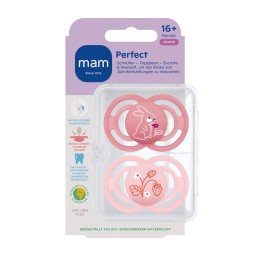MAM Perfect lolette sil 16-36m Girl 2 pce