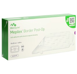 MEPILEX Border Post OP 10x20cm (nouv) 10 pce