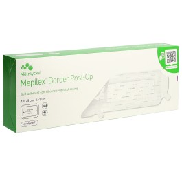 MEPILEX Border Post OP 10x25cm (nouv) 10 pce