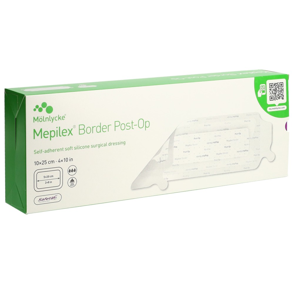MEPILEX Border Post OP 10x25cm (nouv) 10 pce MEPILEX Border Post OP 10x25cm (nouv) 10 pce
