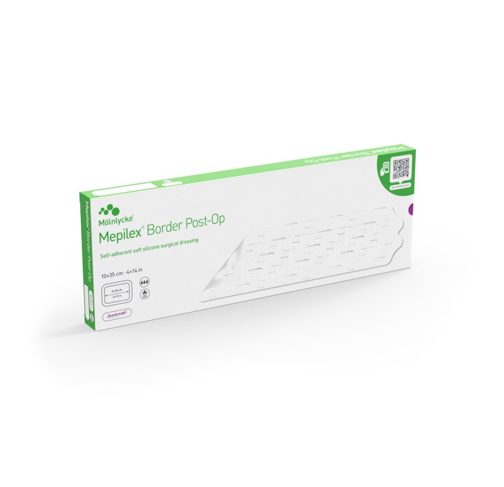 MEPILEX Border Post OP 10x35cm (nouv) 5 pce MEPILEX Border Post OP 10x35cm (nouv) 5 pce