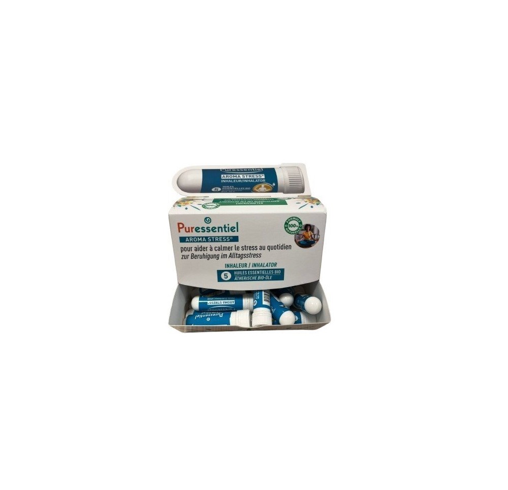 PURESSENTIEL boîte inhaleur Aromastr 24pce FR/CH