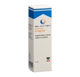 BILAXTEN gtt opht 6 mg/ml fl 5 ml