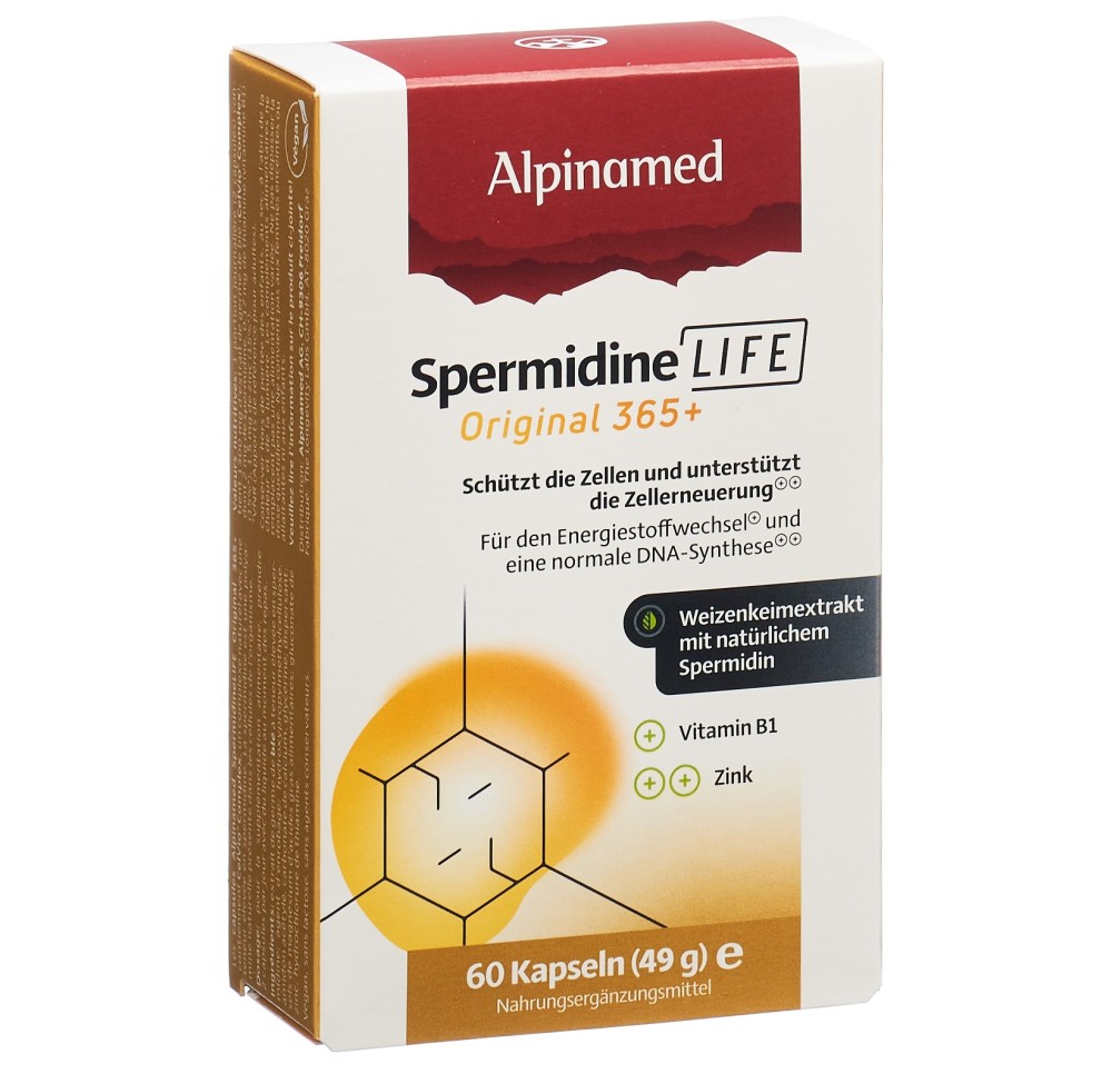 ALPINAMED Spermidinelife Original caps 60 pce ALPINAMED Spermidinelife Original caps 60 pce