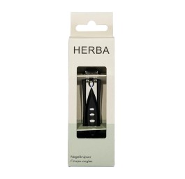 HERBA coupe-ongles avec récipient