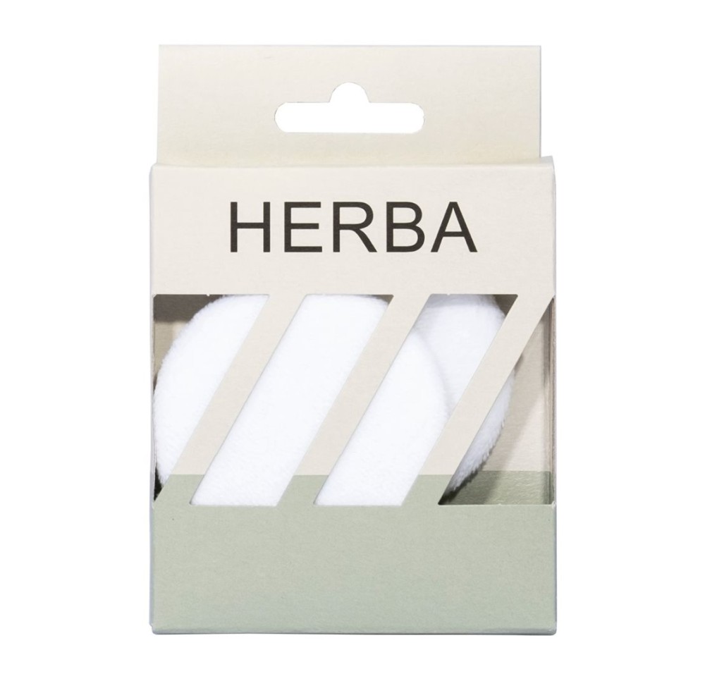 HERBA houpettes étoffe 5602 2 pce 5602