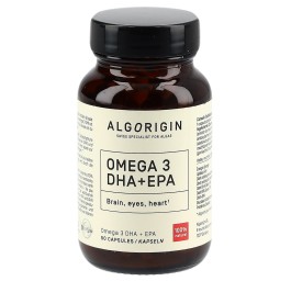 ALGORIGIN Omega 3 DHA+EPA caps fl verre 50 pce