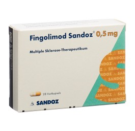 FINGOLIMOD Sandoz caps 0.5 mg 28 pce