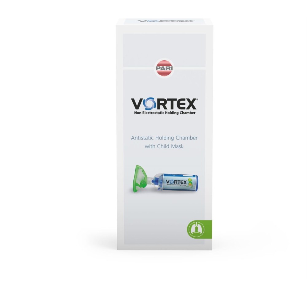 PARI VORTEX Chambre inha masq enfa gren 2-4ans