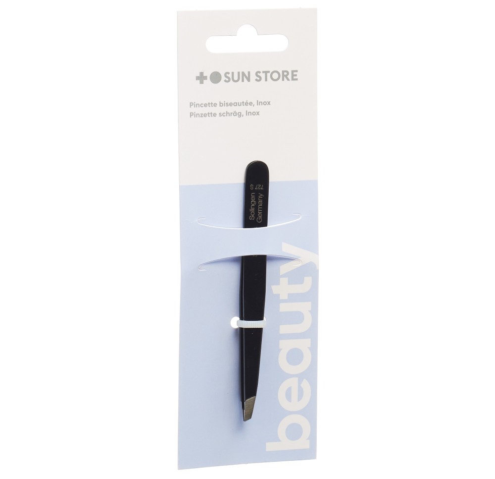 SUN STORE Beauty pincette inox biseaut no mat