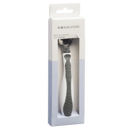 SUN STORE Beauty rabot durillons softtouch gris