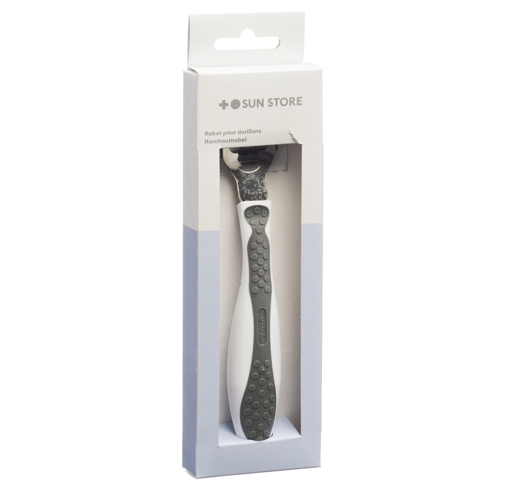 SUN STORE Beauty rabot durillons softtouch gris
