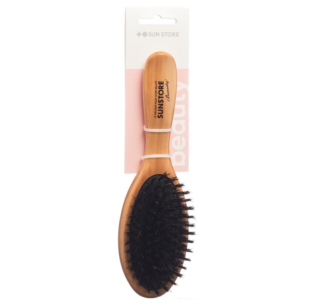 SUN STORE Beauty brosse bois ov hêt poils sang (n)