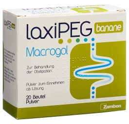 LAXIPEG banane pdr sach 20 pce