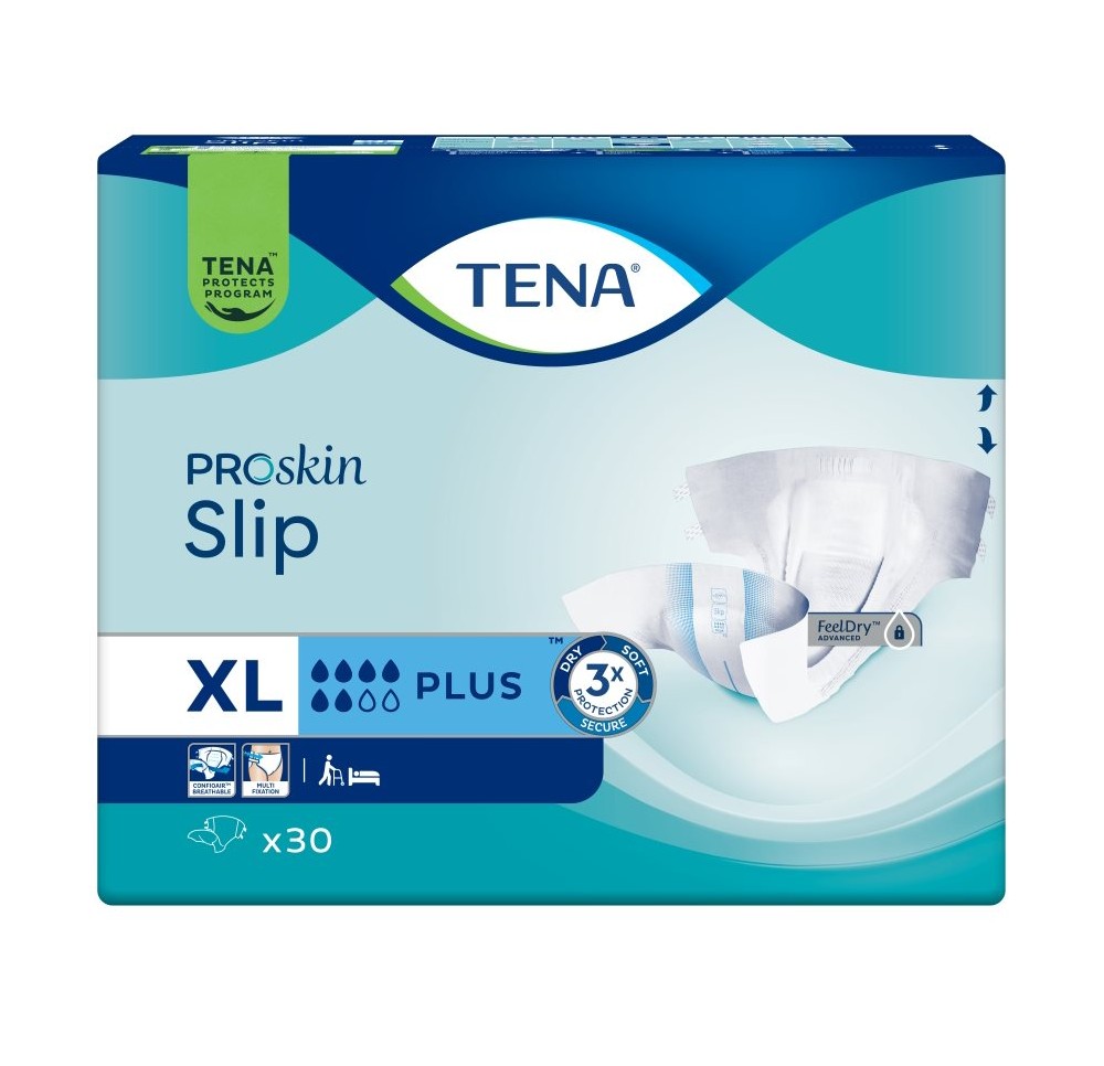 TENA Slip Plus XL NSW 30 pce TENA Slip Plus XL NSW 30 pce