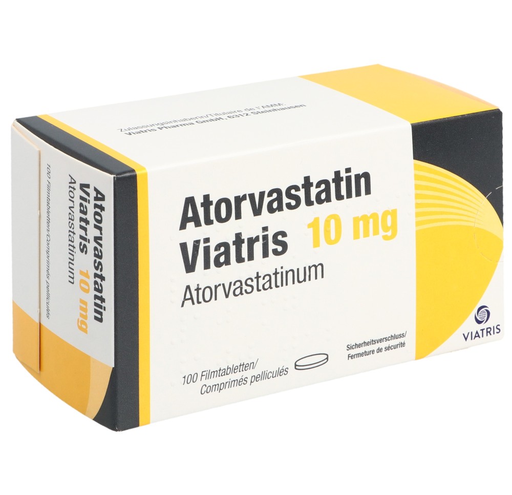 ATORVASTATIN Viatris cpr pell 10 mg 100 pce